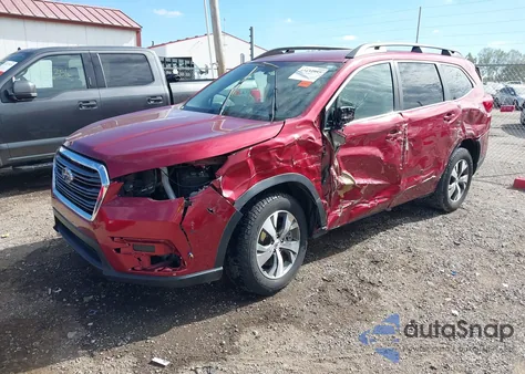 2019 Subaru Ascent Premium z USA, uszkodzony, nr VIN 4S4WMACD1K3477343